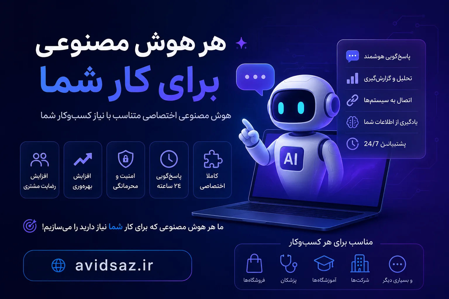 انواع هوش مصنوعی